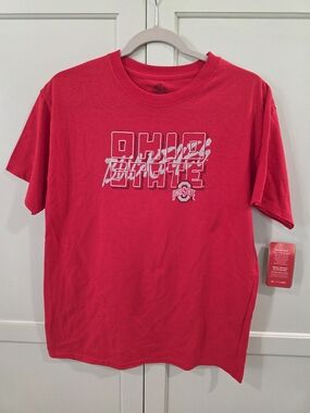 Boy's Rivalry Threads 91 Ohio State Buckeyes T-shirt Size XL NWT Heavyweight
